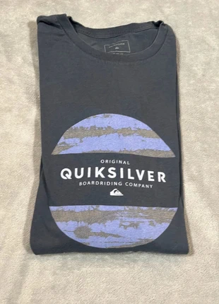 T-shirt Quiksilver blanc – Logo surf style – Taille XL, marca: Quiksilver, estado: Muito bom, tamanho: XL, €5.00, €5.95 inclui Proteção do Comprador