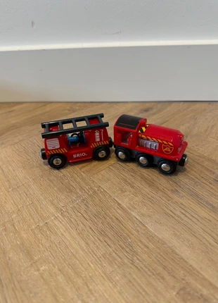 Very good Brio wooden train firefighter train locomotive 33815 houten trein eisenbahn fire brigade, brand: Brio, condizioni: Ottime, taglia: Taglia unica, €16.99, €18.54 include la Protezione acquisti