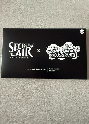 Magic The Gathering Secret Lair SpongeBob Internet Sensation foil, marke: Magic: The Gathering, zustand: Neu, 60,00 €, 63,70 € inklusive Vinted-Käuferschutz
