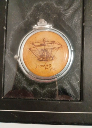 The Heritage Collection - Leonardo Da Vinci Silver Plated Pocket Watch, marke: The Heritage Collection, zustand: Neu, mit Etikett, größe: Einheitsgröße, 12,00 €, 13,30 € inklusive Vinted-Käuferschutz
