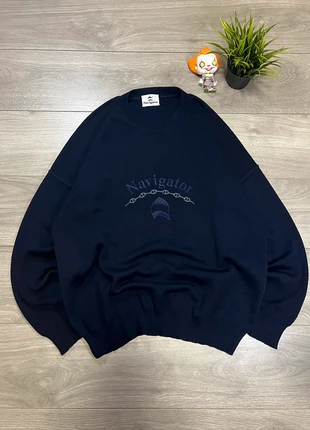 Maglione Navigator Made in Italy Navy – Vintage Sweater 90s Style, marca: Vintage Dressing, estado: Muy bueno, tamaño: XL, 23,00 €, 24,85 € Protección al comprador incluida
