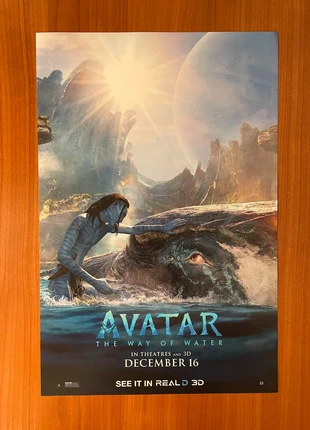 Locandina poster film Avatar Way of Water, brand: no brand, condizioni: Nuovo con cartellino, €7.00, €8.05 include la Protezione acquisti