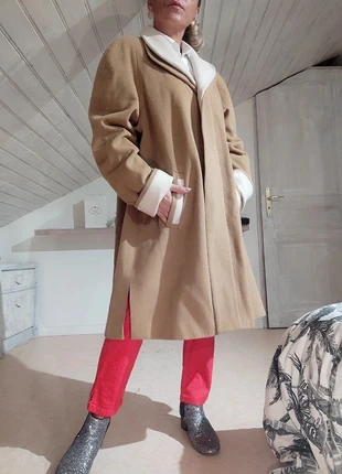Manteau vintage made in France laine & cachemire, marque: Laine& Cachemire, état: Très bon état, taille: XL / 42 / 14, 80,00 €, 84,70 € Protection acheteurs (Pro) incluse