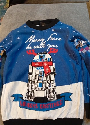TU Star Wars Christmas jumper, brand: TU, condition: Very good, size: 10 years / 140 cm, £3.00, £3.54 includes Buyer Protection