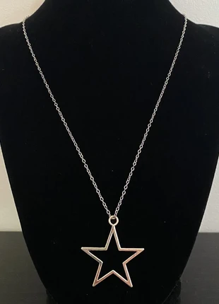 Y2k alternative big star pendant necklace handmade, merk: Alternative, staat: Nieuw met prijskaartje, € 17,50, € 19,08 inclusief Kopersbescherming