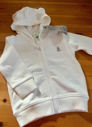 Felpa bianca Benetton in cotone biologico – taglia 68 (6-9 mesi), nuova con etichetta, brand: United Colors of Benetton, condizioni: Nuovo con cartellino, taglia: 6-9 mesi / 68 cm, €7.00, €8.05 include la Protezione acquisti