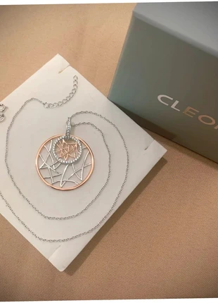 Magnifique collier Cleor bicolore et zirconium argent 925, brand: Cleor, condizioni: Nuovo senza cartellino, €54.00, €57.40 include la Protezione acquisti