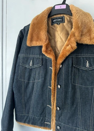 Veste en Jean vintage Doublée Fausse Fourrure - Taille M -, marca: Vintage Dressing, estado: Novo sem etiquetas, tamanho: M / 38 / 10, €15.00, €16.45 inclui Proteção do Comprador