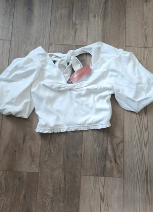 Women blouse short top size 14, brand: Little Mistress, condition: New with tags, size: M / UK 12-14, £8.00, £9.10 includes Buyer Protection