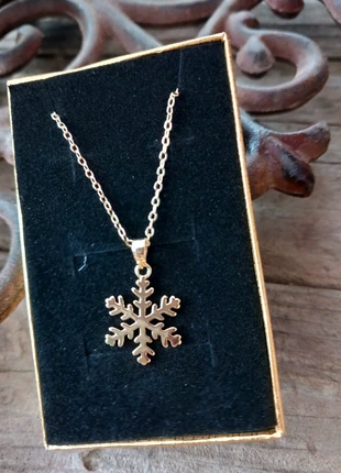 Collier noël flocon acier inoxydable Neuf, brand: Noël, condition: New without tags, €14.50, €15.93 includes Buyer Protection