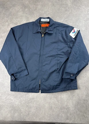 Veste workwear légère harrington taille M homme short bleu marine nylon Cintas - JAC0770, marca: WORKWEAR, estado: Bom, tamanho: M, €19.99, €21.69 inclui Proteção do Comprador Pro