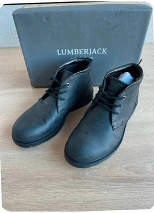 Bottines homme Lumberjack en cuir noir – Pointure 40 – Excellent état, marke: Lumberjack, zustand: Sehr gut, größe: 40, 26,00 €, 28,00 € beinhaltet Vinted-Käuferschutz Pro