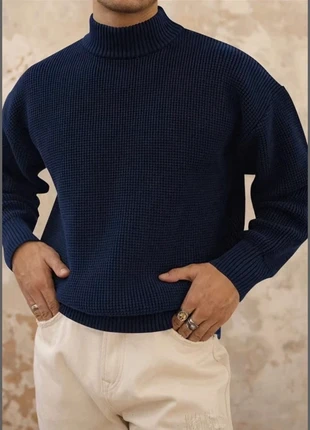 Pull homme thermique épais, chaud et doux pour l’hiver, tricot confortable casual, marque: Vintage Dressing, état: Très bon état, taille: M, 40,00 €, 42,70 € Protection acheteurs incluse