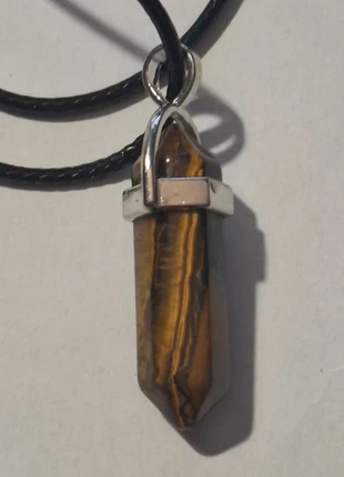 collier avec oeil de tigre, oeil de tigre, pierre, pierre naturelle, merk: Gypsy Soul, staat: Heel goed, € 3,99, € 4,89 inclusief Kopersbescherming Pro