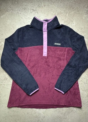 Veste polaire Columbia col à boutons | Taille XL Femme | Bordeaux bleu marine, marque: Columbia, état: Très bon état, taille: XL / 42 / 14, 35,00 €, 37,45 € Protection acheteurs incluse