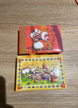 Deux boîtes avec mini feuilles diddl, merk: Diddl, staat: Heel goed, € 6,00, € 7,00 inclusief Kopersbescherming