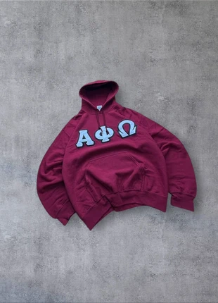 Sweat Hoodie Gildan Vintage Uni Bordeaux Brodée Boxy Fit 340 - Taille M, merk: Gildan, staat: Heel goed, maat: M, € 19,99, € 21,69 inclusief Kopersbescherming Pro