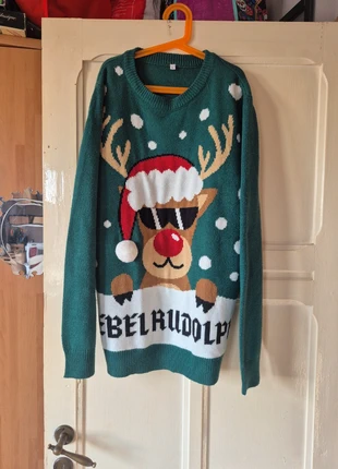 Pull de Noël, état: Très bon état, taille: L, 2,00 €, 2,80 € Protection acheteurs incluse