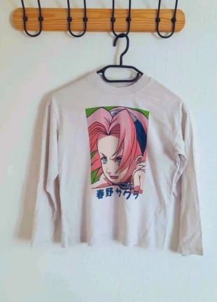 👚 T-shirt manches longues Sakura – Naruto 8/10 ans H&M, brand: H&M, condition: Very good, size: 8 years / 128 cm, €2.99, €3.84 includes Buyer Protection