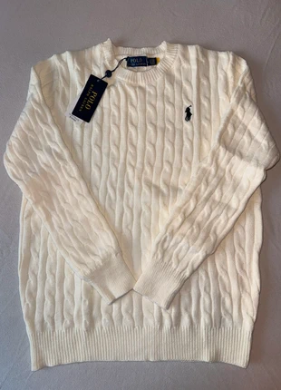 Pull Torsadée Ralph Lauren, marca: Ralph Lauren, estado: Novo com etiquetas, tamanho: M, €50.00, €53.20 inclui Proteção do Comprador