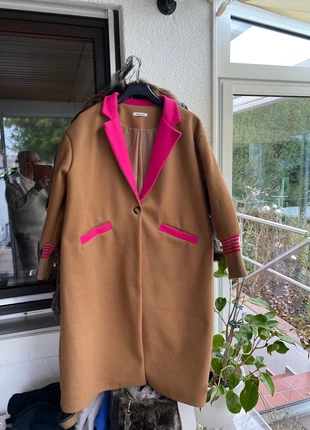 Schicker Mantel, marque: Made In Italy, état: Très bon état, taille: XXXL / 46 / 18, 35,00 €, 37,45 € Protection acheteurs incluse