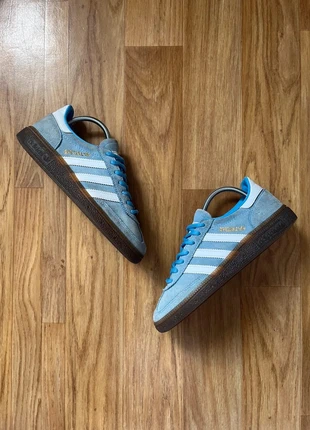 Chaussures adidas samba bleu clair blanc 36 2/3 femme, brand: adidas, condition: Very good, size: 36.5, €49.00, €52.15 includes Buyer Protection