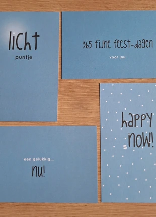 4 ansicht met leuke boodschap, zoals Lichtpuntje een gelukkig NU, marque: Zinvol, état: Neuf sans étiquette, 1,50 €, 2,28 € Protection acheteurs incluse