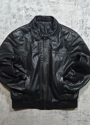 Blouson Cuir Redskins Noir Homme XS (Étiquette L mais XS/S réel) Vintage 2000s, marca: Redskins, estado: Muy bueno, tamaño: S, 129,90 €, 137,10 € Protección al comprador Pro incluida