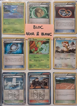 LOT 48 cartes Pokémon (anciens blocs), marke: Pokémon, zustand: Zufriedenstellend, 15,00 €, 16,45 € inklusive Vinted-Käuferschutz