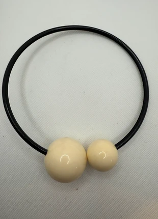 Collier statement à boules XXL années 1980-90, brand: Vintage, condition: Very good, €27.00, €29.05 includes Buyer Protection