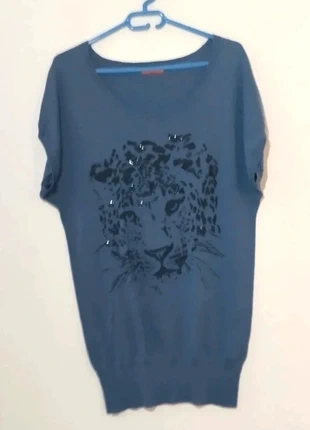 Magnifique Pull Femme sans manches avec tête de tigre, merk: Tissaia, staat: Heel goed, maat: XXL / 44 / 16, € 9,00, € 10,15 inclusief Kopersbescherming