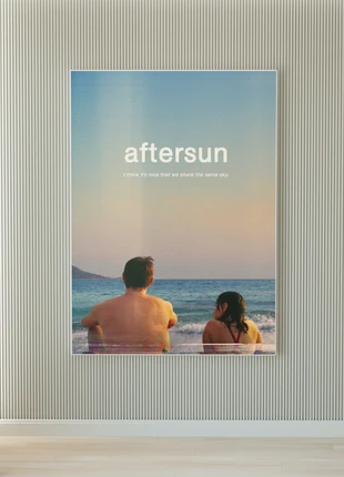 Poster Aftersun 30x40 cm | Frase cult “We share the same sky”, merk: aftersun, staat: Als nieuw, € 12,00, € 13,30 inclusief Kopersbescherming