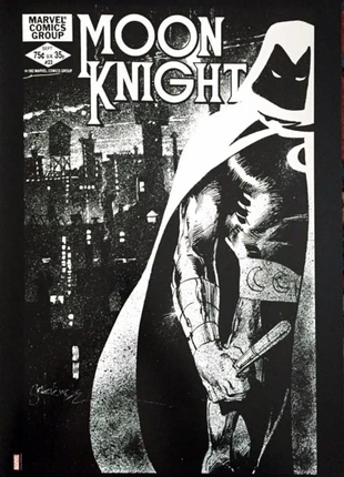 Affiche - Marvel Comics - Moon Knight - 31x40cm, brand: pas de marque, condition: New without tags, €7.00, €8.05 includes Buyer Protection Pro