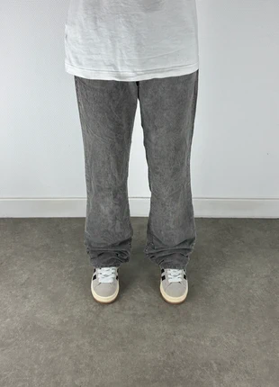 Jean vintage regular / flare en velours côtelé / corduroy gris, merk: Vintage Dressing, staat: Heel goed, maat: L, € 18,00, € 19,60 inclusief Kopersbescherming Pro