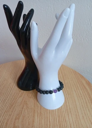 Cadeau homme améthyste relaxation d'huile essentielle de pierre à lave, staat: Heel goed, € 9,90, € 11,10 inclusief Kopersbescherming Pro