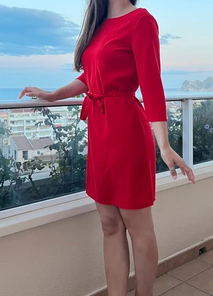 Vestido rojo talla S, marque: Vila, état: Neuf sans étiquette, taille: S / 36 / 8, 10,00 €, 11,20 € Protection acheteurs incluse