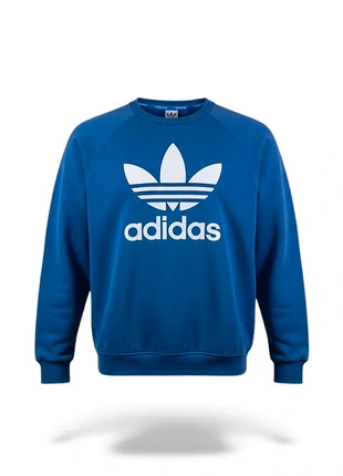 Sweat Adidas bleu 100% coton Y2K poches latérales - Taille L, brand: adidas, condition: Very good, size: L, €25.00, €26.95 includes Buyer Protection