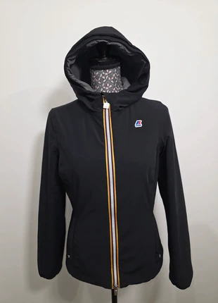 Manteau parka rembourré réversible K-way Lily warm double noir grise taille S 🔥, merk: K-Way, staat: Heel goed, maat: S / 36 / 8, € 159,00, € 167,65 inclusief Kopersbescherming Pro