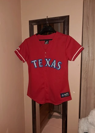 Tee-shirt baseball, marke: Majestic, zustand: Sehr gut, größe: M / 38 / 10, 10,00 €, 11,20 € inklusive Vinted-Käuferschutz