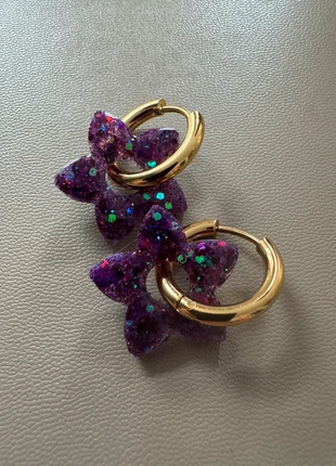 Boucles d’oreilles fleurs de tiaré violet, marke: Tiaré, zustand: Sehr gut, 7,50 €, 8,58 € beinhaltet Vinted-Käuferschutz Pro