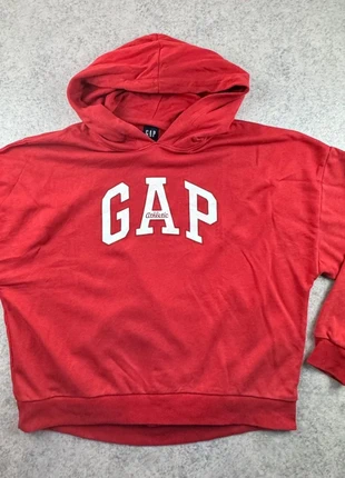 Sweat à capuche rouge GAP Athletic vintage logo USA - Taille S, marke: GAP, zustand: Gut, größe: S, 19,00 €, 20,65 € inklusive Vinted-Käuferschutz