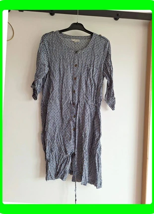 79. Robe chemise imprimée bleue Bnk, brand: BnK, condition: Very good, size: XL / 42 / 14, €7.00, €8.05 includes Buyer Protection Pro