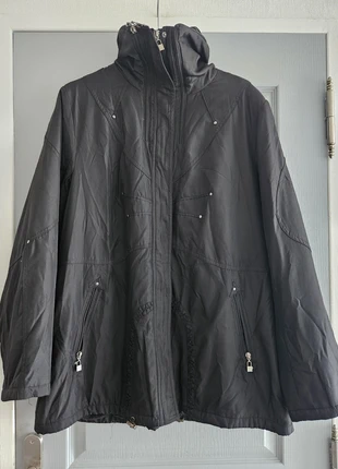 Manteau imperméable et polaire à capuche femme - Taille 42 / XL - MS Collection - Noir, brand: M&S Collection, condizioni: Ottime, taglia: XL / IT 46 / EU 42, €20.00, €21.70 include la Protezione acquisti