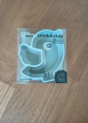 Snack Plate, Schüssel mit Saugnapf von Done by Deer, brand: Done by Deer, condizioni: Nuovo con cartellino, taglia: 6-9 mesi / 68 cm, €6.00, €7.00 include la Protezione acquisti