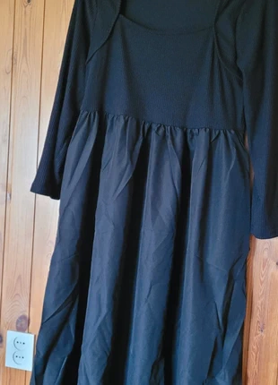 Lange Zwarte nette jurk maat2XL maat48, brand: Shein, condizioni: Nuovo con cartellino, taglia: 4XL / IT 52 / EU 48, €10.00, €11.20 include la Protezione acquisti