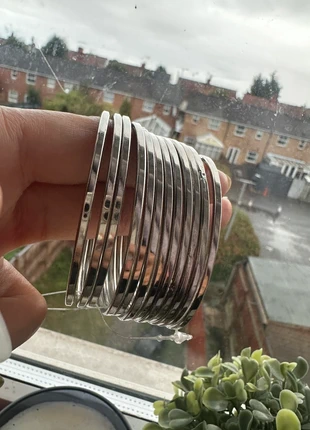 Silver bangles good quality tarnish free, condition: New without tags, £11.99, £13.29 includes Buyer Protection