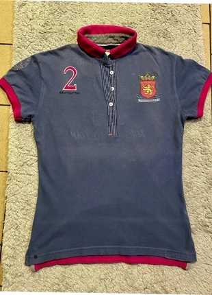 Polo Vestiaires Beach Volley Team Rio de Janeiro bleu et bordeaux enfant XL, marca: Vestiaires, estado: Muito bom, tamanho: XL, €11.99, €13.29 inclui Proteção do Comprador