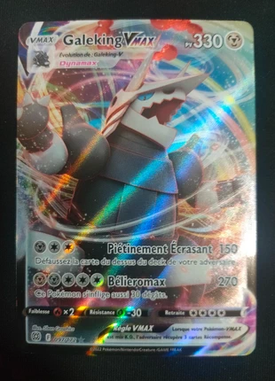 Galeking Vmax 097/172 Épée et Bouclier Stars Étincelantes EB09, merk: Pokémon, staat: Heel goed, € 5,00, € 5,95 inclusief Kopersbescherming