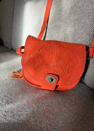 Petit sac à main bandoulière orange, idée cadeau, condizioni: Ottime, €2.00, €2.80 include la Protezione acquisti