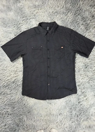 Chemise Dickies noire à rayures rétro workwear USA homme XL années 2000, marca: Dickies, estado: Muy bueno, tamaño: XL, 20,00 €, 21,70 € Protección al comprador Pro incluida